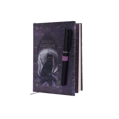 Embossed Witches Spell Book A5 Journal with Pen P6