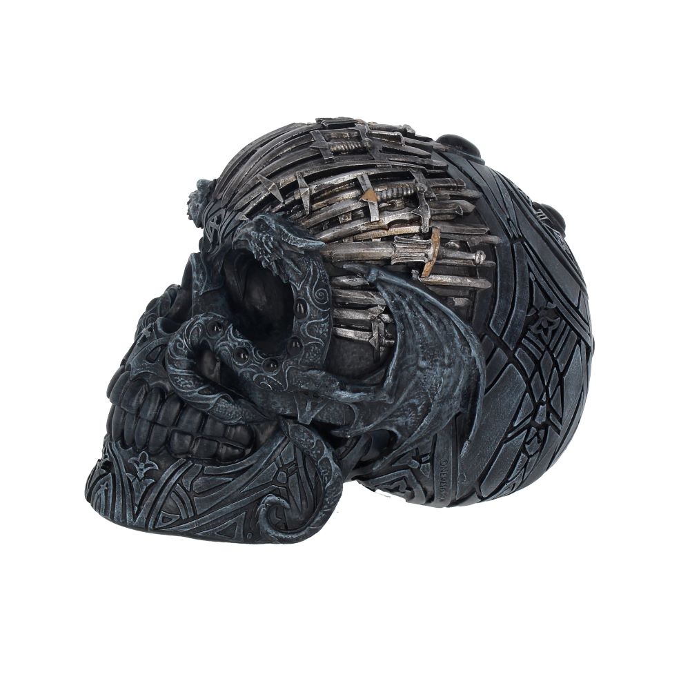 Sword Skull 18.5cm Ornament