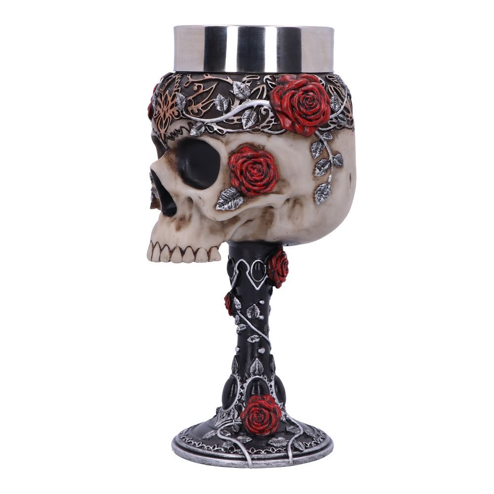 Gothic Roses Goblet 18cm