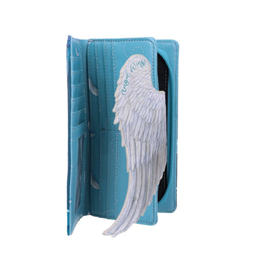 Angel Wings Embossed Purse 18.5cm