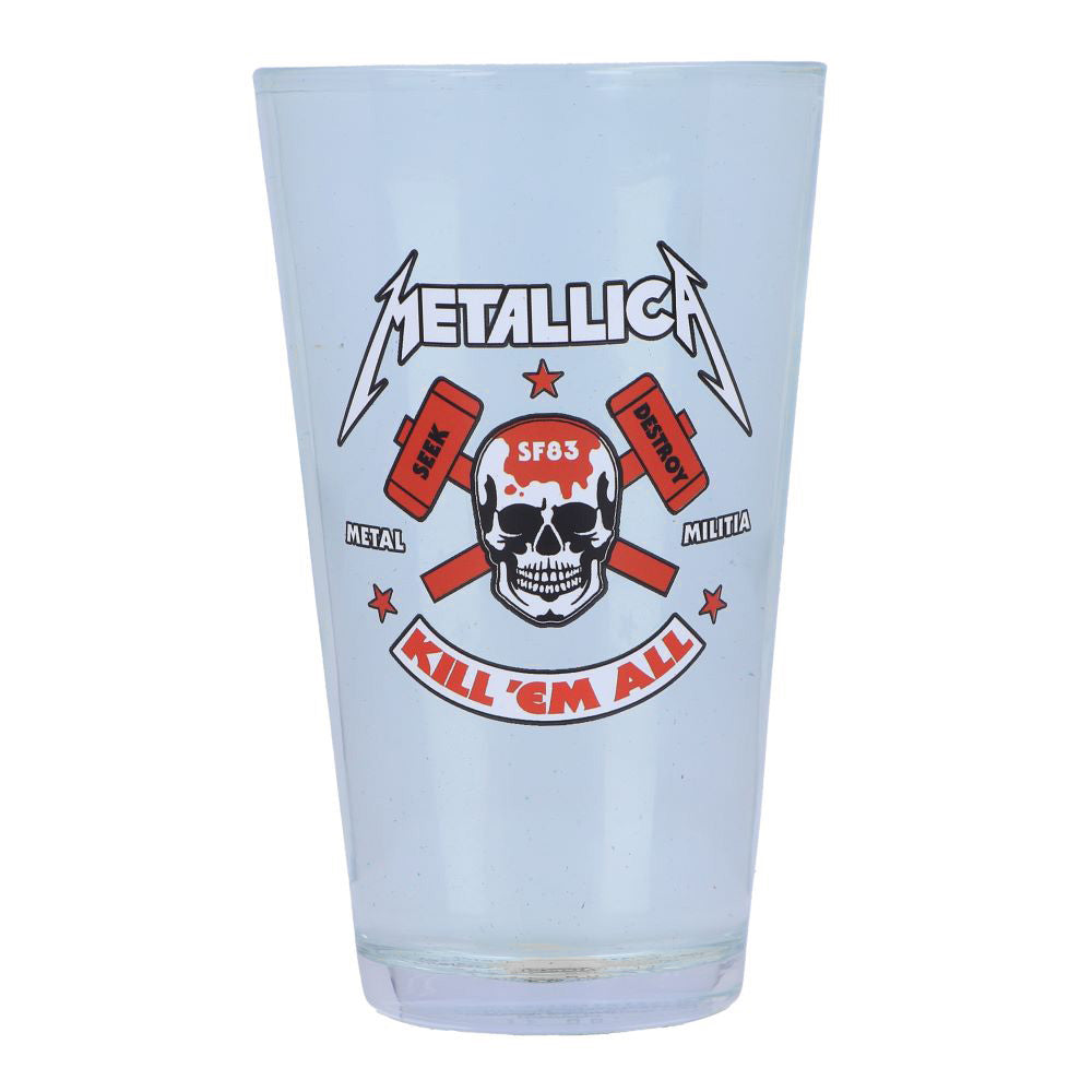 Metallica Glassware - Kill Em All