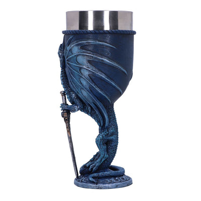 Sea Blade Goblet by Ruth Thompson 17.8cm