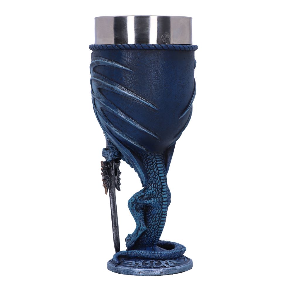 Sea Blade Goblet by Ruth Thompson 17.8cm
