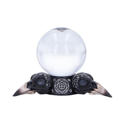 Future of the Raven Crystal Ball and Holder 15cm
