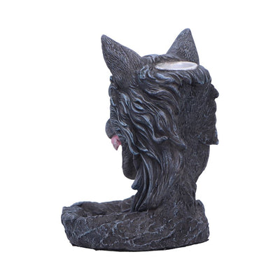 Dark Wolf Backflow Incense Burner 11.5cm