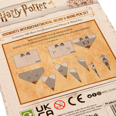 Harry Potter Memo Pad & Pen Set
