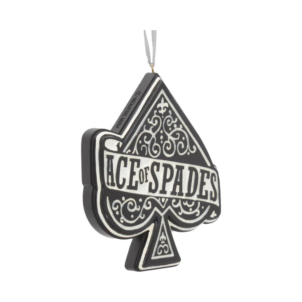 Motorhead Ace of Spades Hanging Ornament 11cm