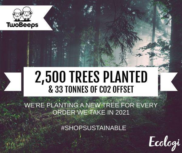2,500 Trees now planted in the TwoBeeps Forest! - TwoBeeps.co.uk