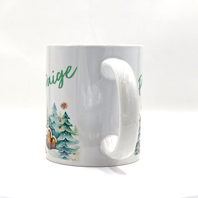 Personalised Gingerbread Man 11oz Ceramic Mug