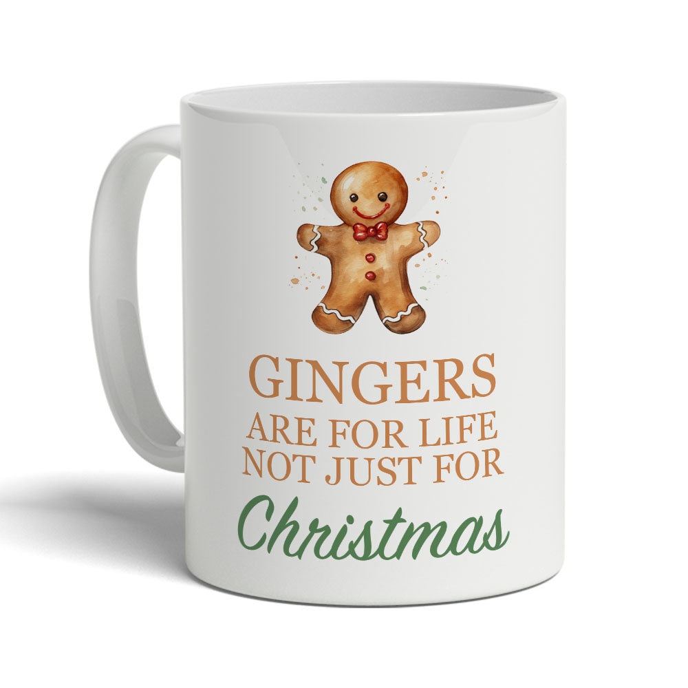 Gingers are for Life Christmas Mug