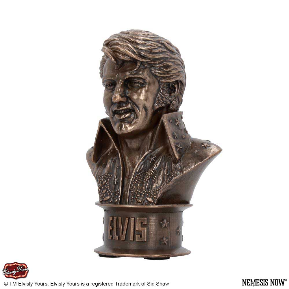Elvis Bust (Small) 18cm Ornament
