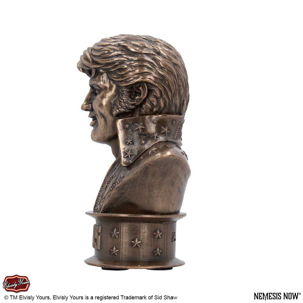 Elvis Bust (Small) 18cm Ornament