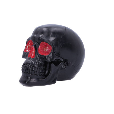 Geode Skull Red 17cm Ornament