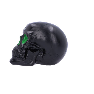 Geode Skull Green 17cm Ornament