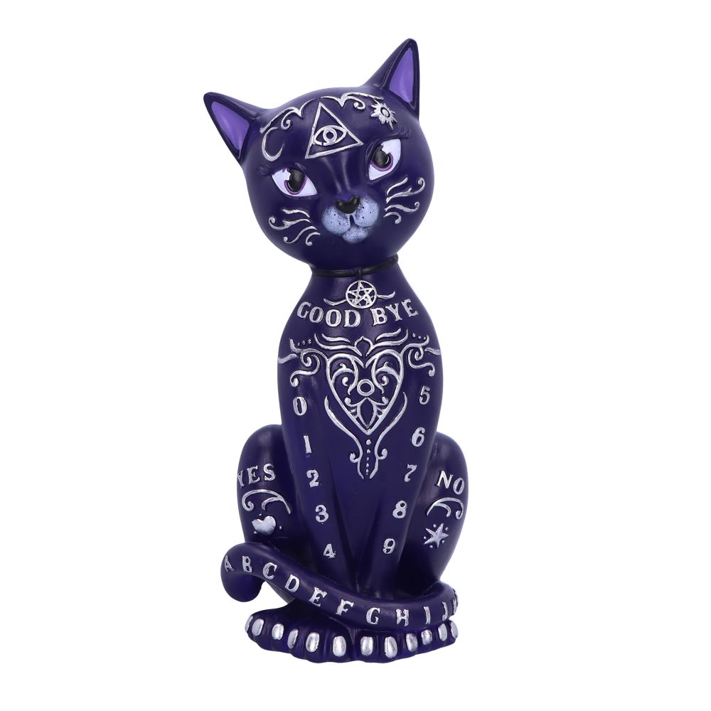 Mystic Kitty Purple 26cm Ornament