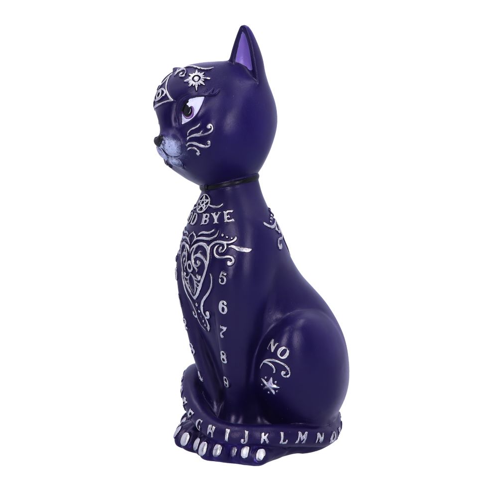 Mystic Kitty Purple 26cm Ornament