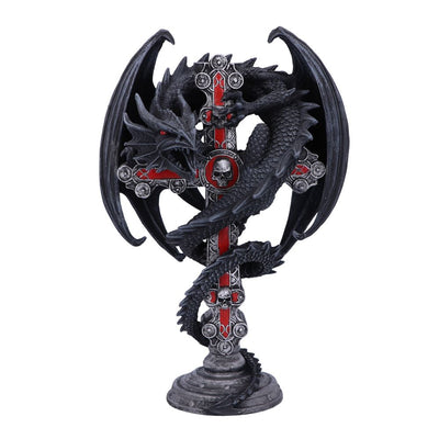 Gothic Guardian Candle Holder (AS) 26.5cm