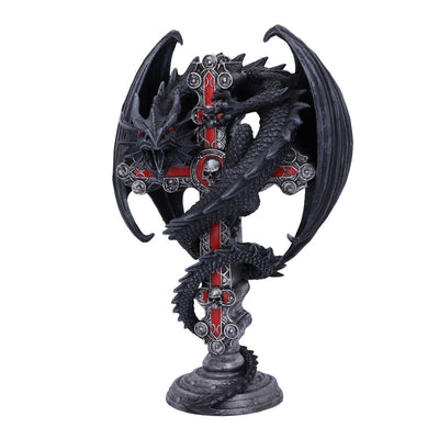 Gothic Guardian Candle Holder (AS) 26.5cm