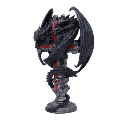 Gothic Guardian Candle Holder (AS) 26.5cm