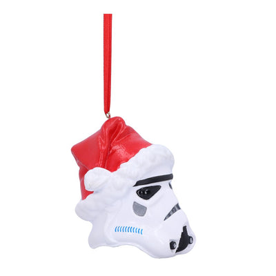 Stormtrooper Santa Hat Hanging Ornament 8.3cm