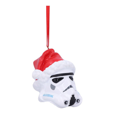 Stormtrooper Santa Hat Hanging Ornament 8.3cm