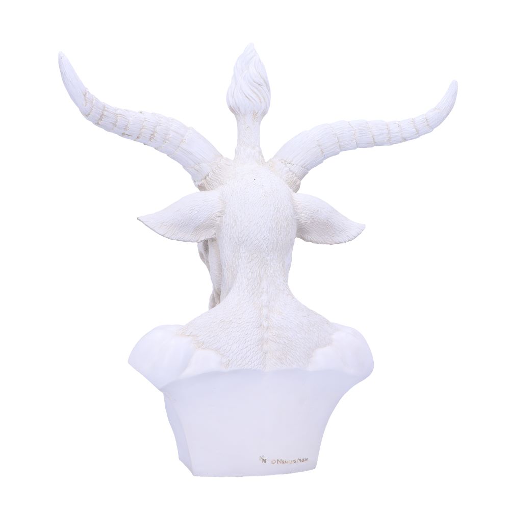 Baphomet Bust (White) 33.5cm Ornament