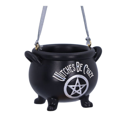 Witches Be Crazy Hanging Ornament 6.1cm