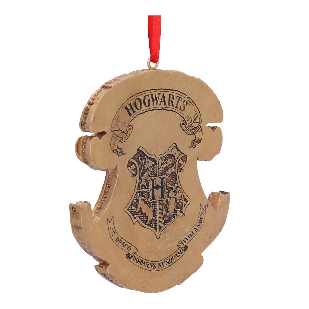 Harry Potter Hogwarts Crest Hanging Ornament 8cm