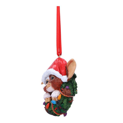 Gremlins Gizmo in Wreath Hanging Ornament 10cm