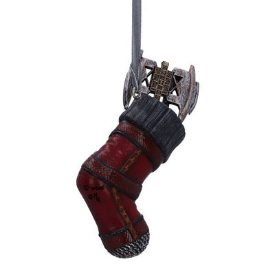 Lord of the Rings Gimli Stocking Hanging Ornament 8.7cm