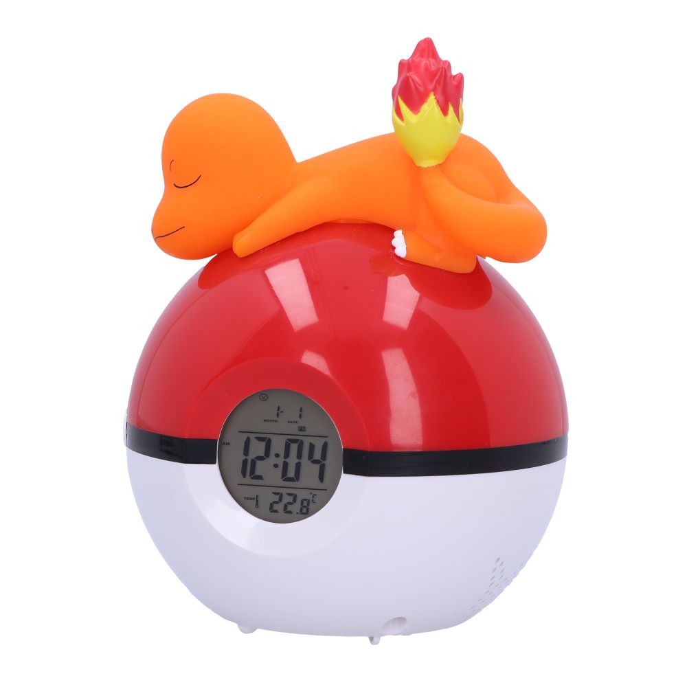 Pokemon Charmander Light-Up FM Alarm Clock