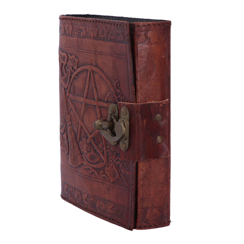 Pentagram Leather Emboss Journal+Lock(SIW)