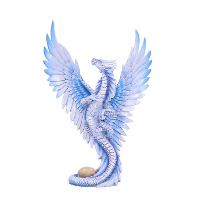 Adult Silver Dragon (AS) 31.5cm Ornament