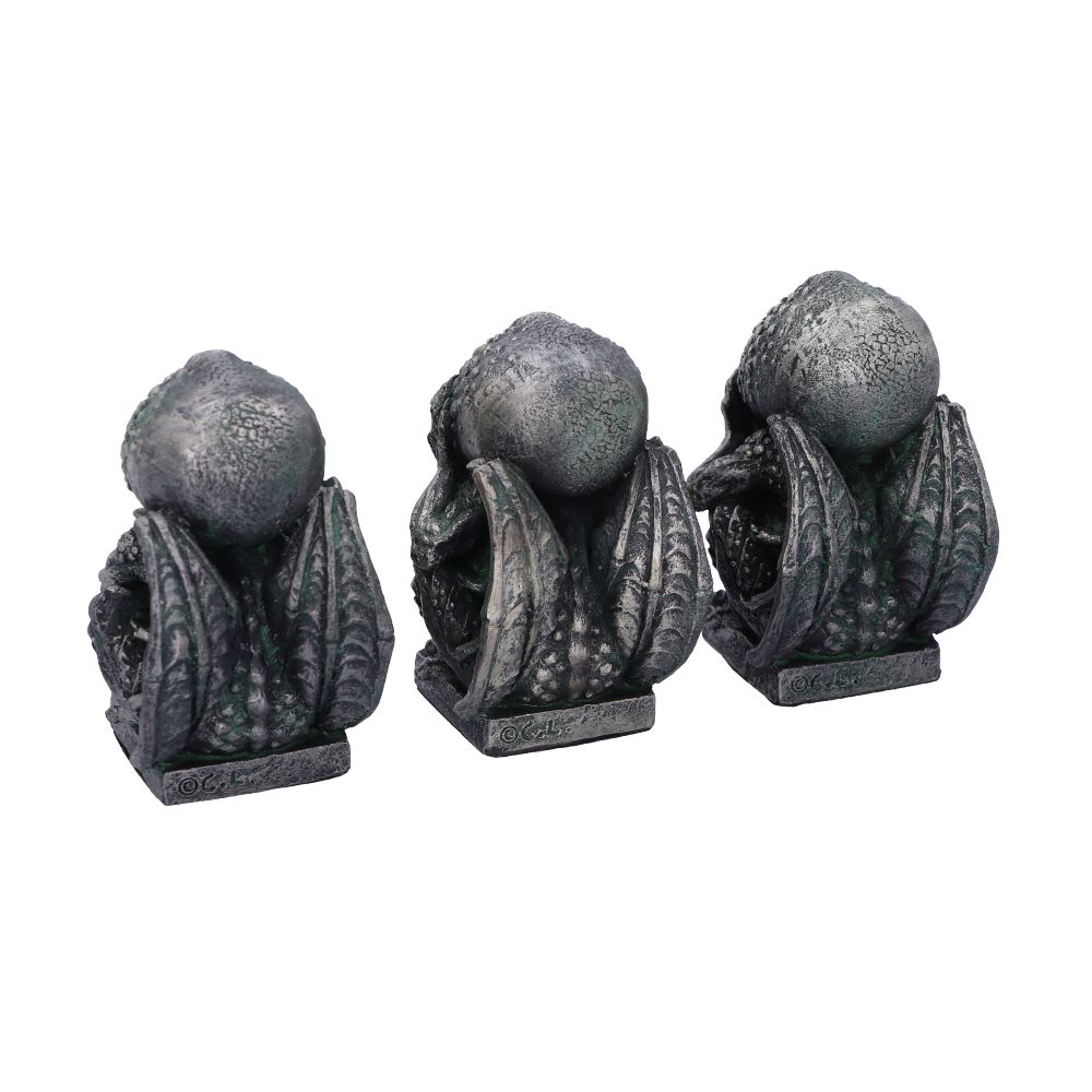 Three Wise Cthulhu 7.6cm Ornament