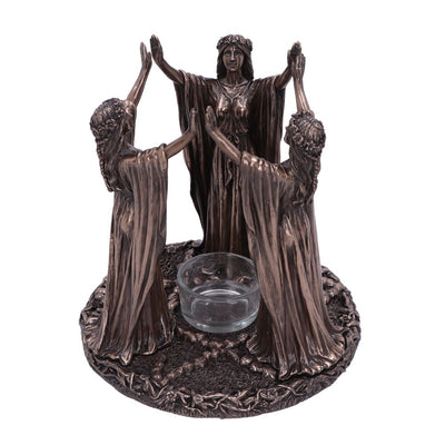 Wicca Ceremony Tea Light Holder 17cm