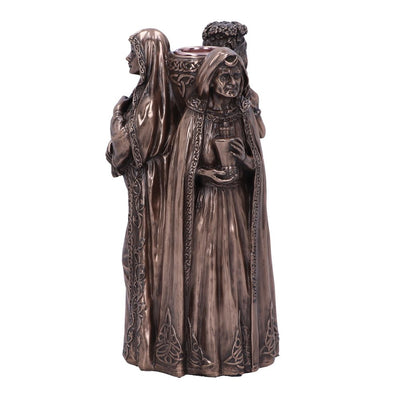 Maiden, Mother, Crone Candle Holder 17cm