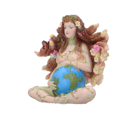 Gaea Mother of all Life (Painted) 17cm Ornament