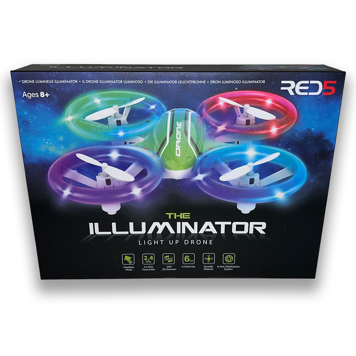 RED5 Illuminator Light up Mini Drone V2