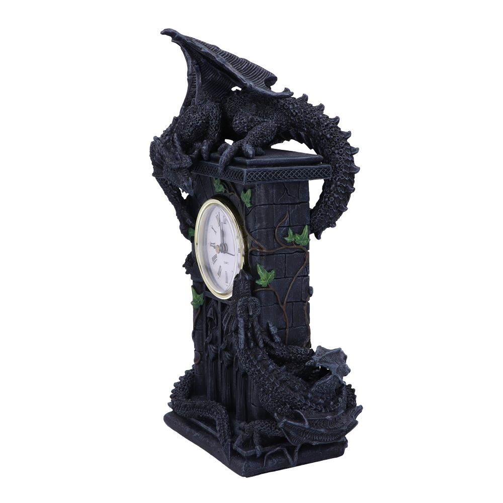 Duelling Dragons Clock (26cm)
