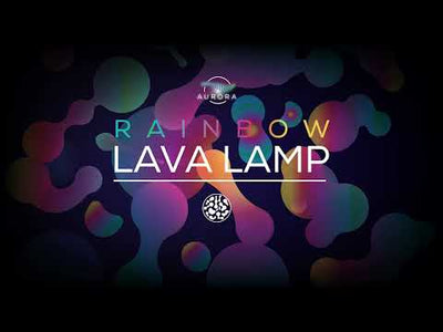 Aurora 40cm Rainbow Lava Lamp