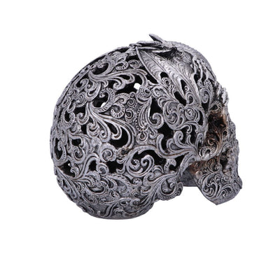 Cranial Drakos (Silver) 19.5cm Ornament