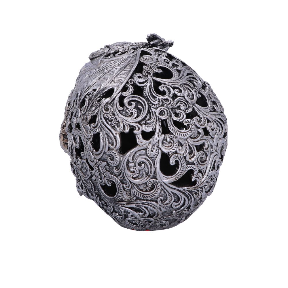 Cranial Drakos (Silver) 19.5cm Ornament