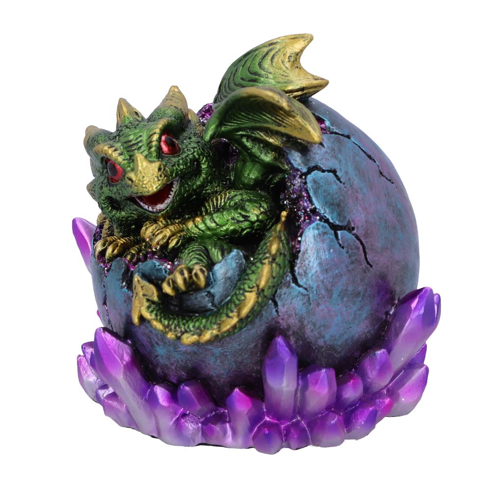 Emerald Hatchling Glow 12.5cm Ornament