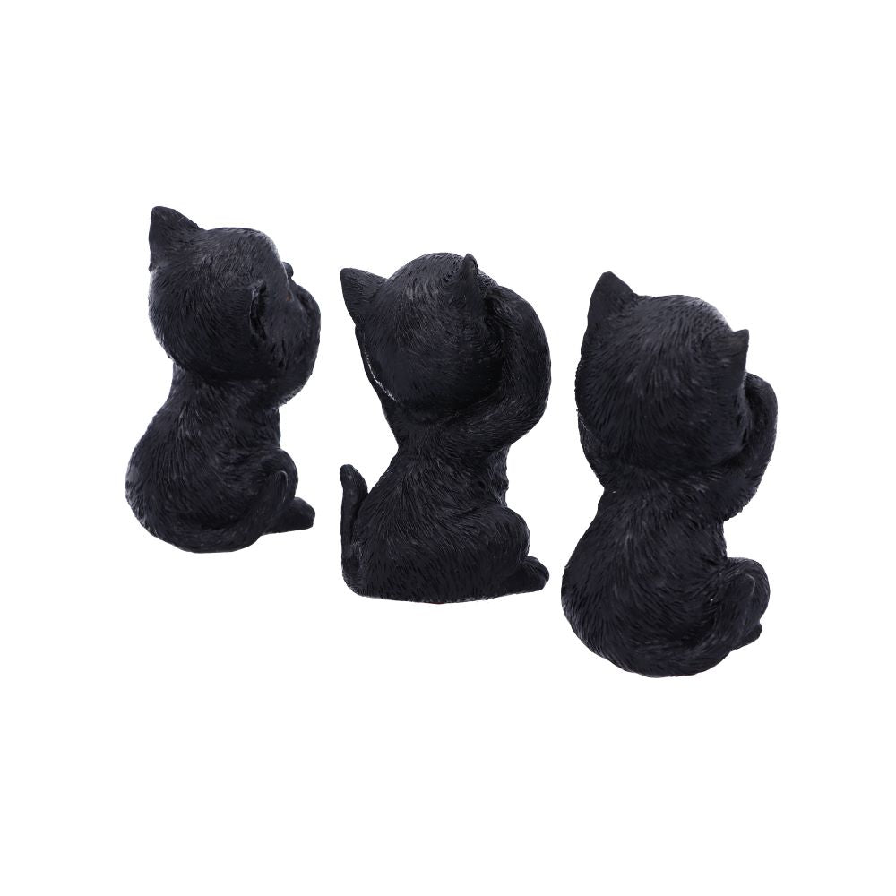 Three Wise Kitties 8.8cm Ornament