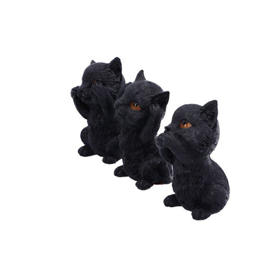 Three Wise Kitties 8.8cm Ornament