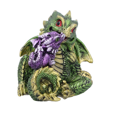 Dragonling Rest (Green) 11.3cm Ornament