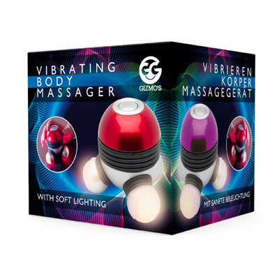 Vibrating Body Massager with LED's