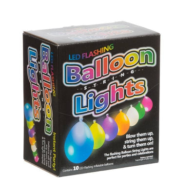 Flashing LED Balloon String Lights - TwoBeeps.co.uk