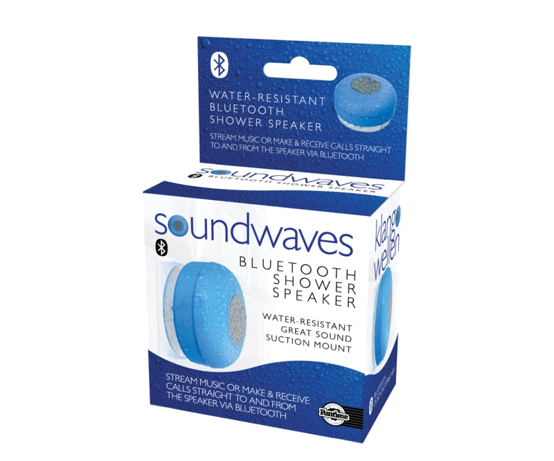 Soundwaves Bluetooth Shower Speaker - TwoBeeps.co.uk