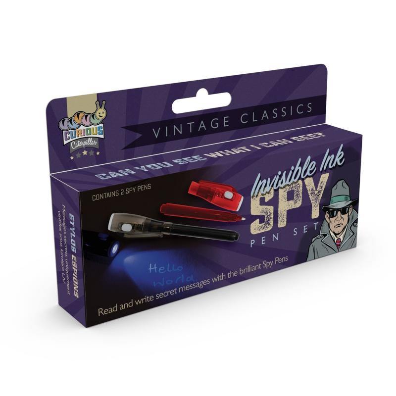 Invisible Ink Spy Pen Set - TwoBeeps.co.uk